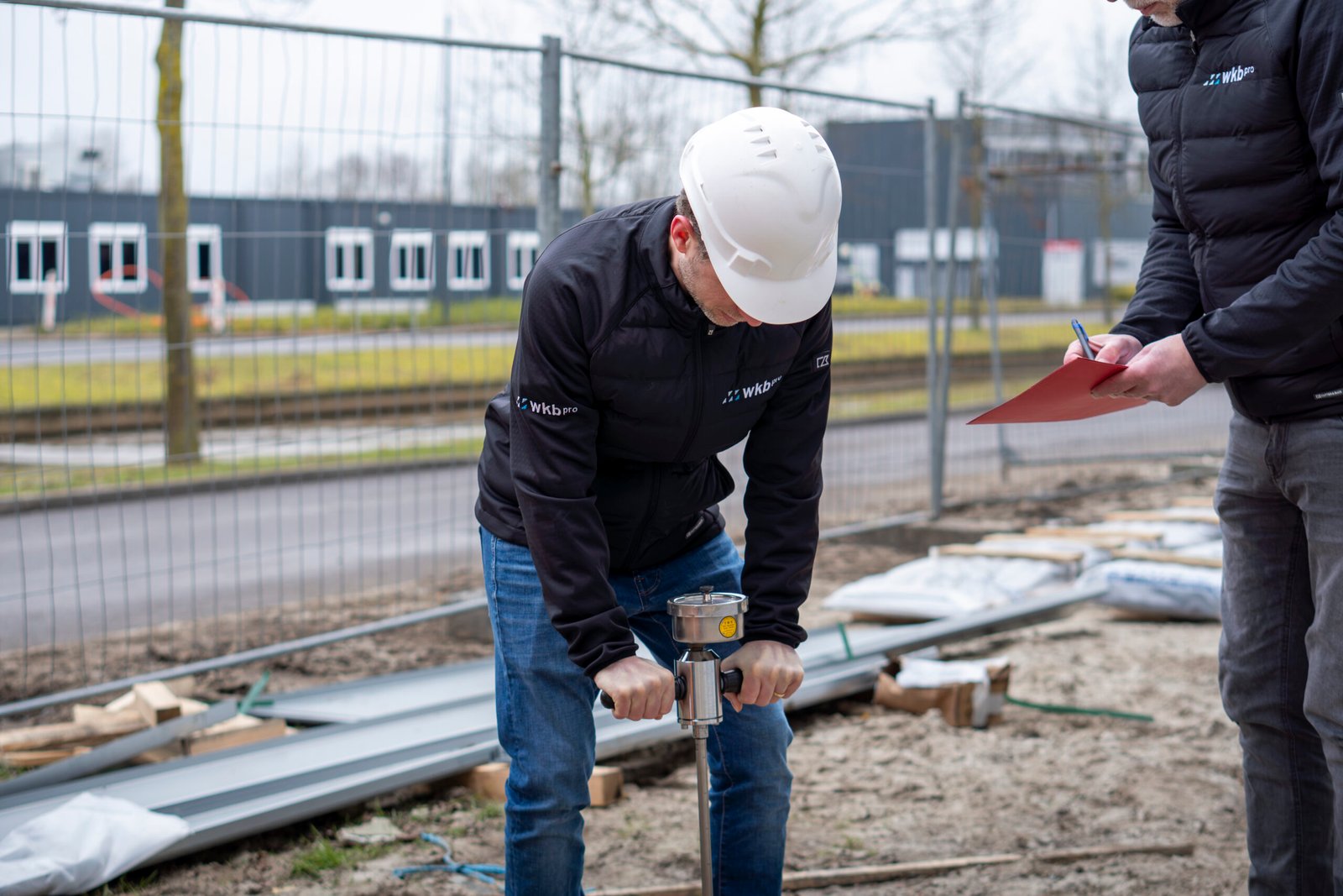 3. Op de bouw worden controles uitgevoerd